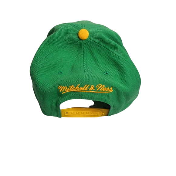 Mitchell & Ness Green and Yellow Minnesota Nort Stars Hockey Cap - Picture 3 of 9